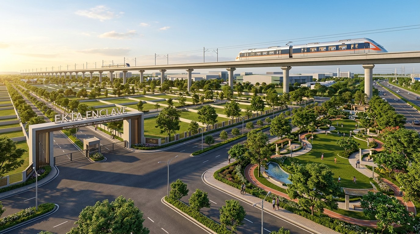 Why Invest in a Plot in Ekta Enclave, Bhiwadi? A Golden Opportunity for High Appreciation